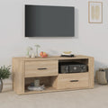 vidaXL Szafka pod telewizor, dąb sonoma, 100x35x40 cm