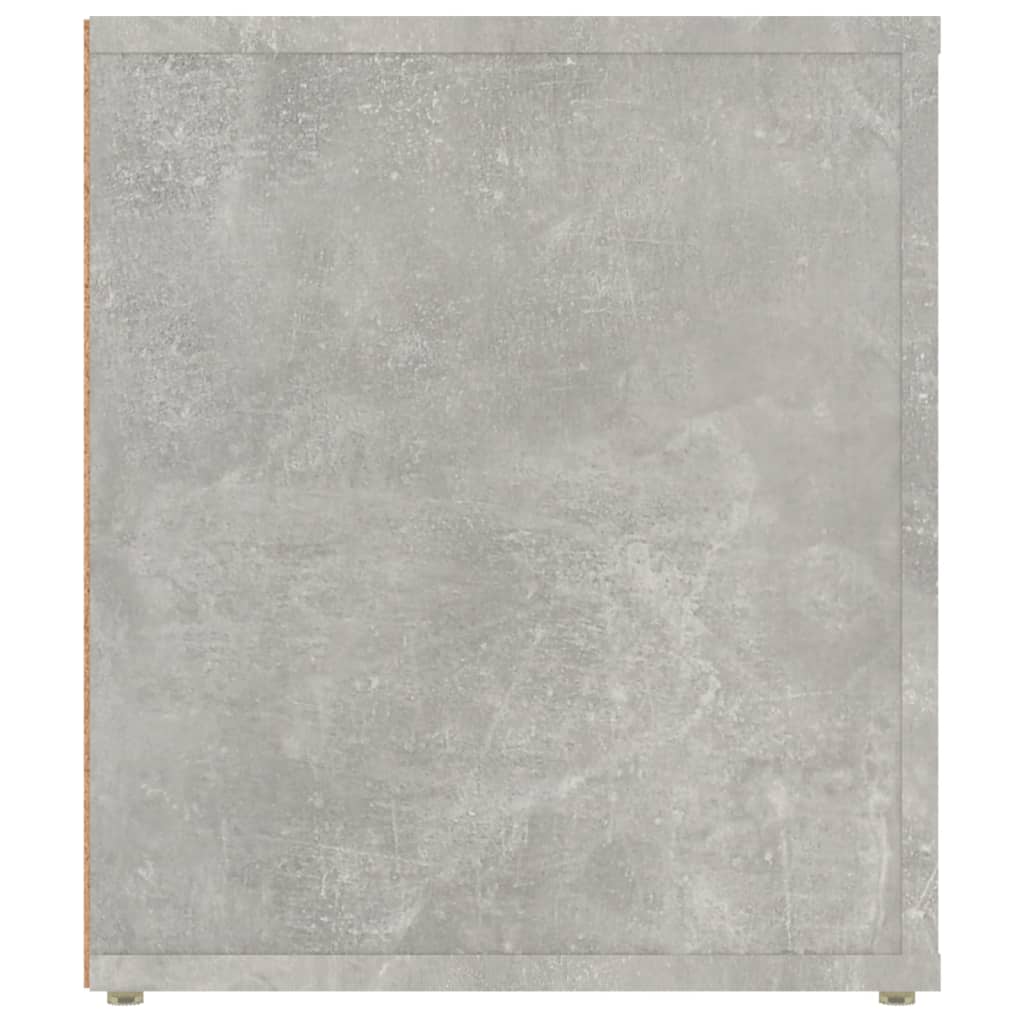 vidaXL Szafka pod TV, szarość betonu, 100x35x40 cm