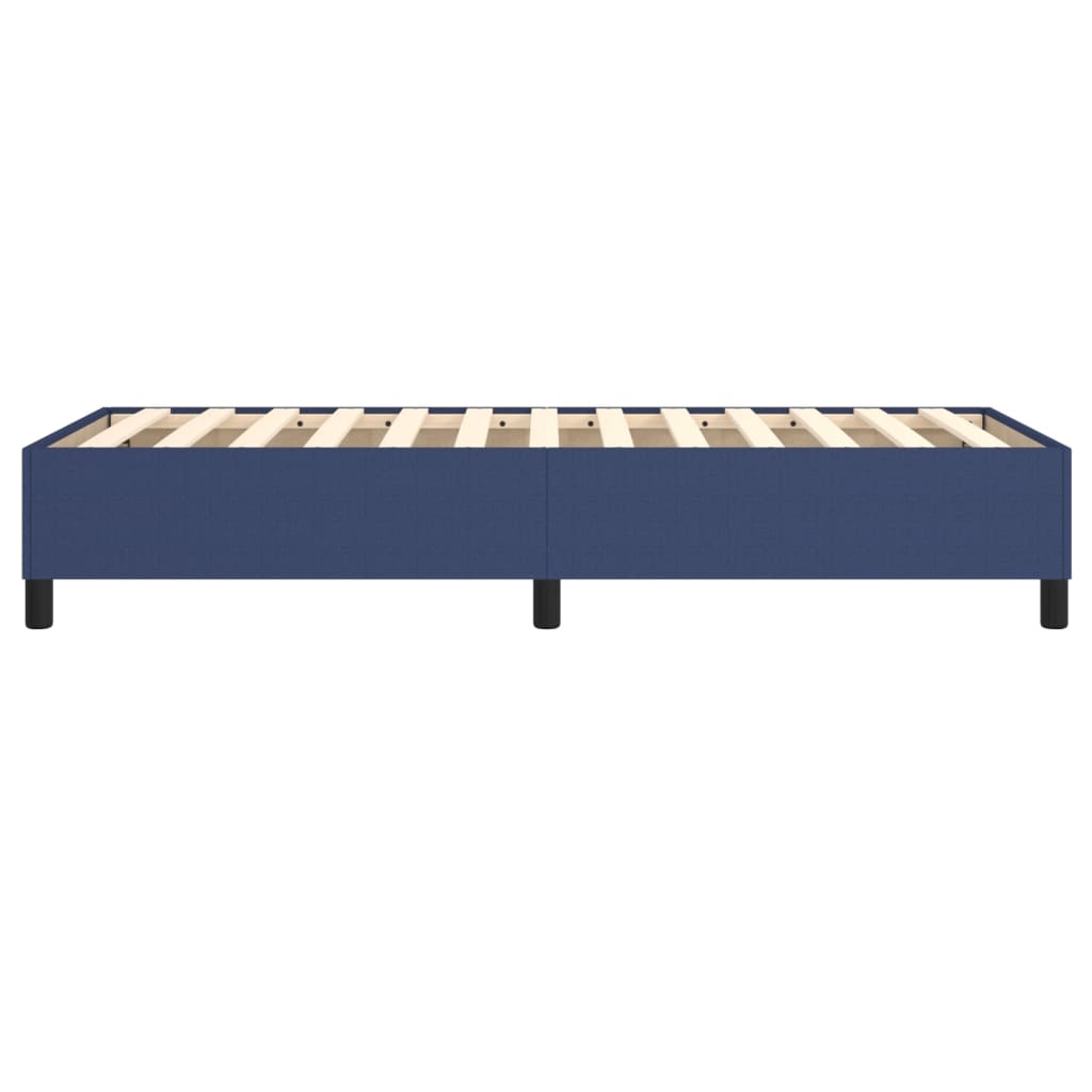 vidaXL Łóżko kontynentalne Niebieska 90x200 cm Tkanina