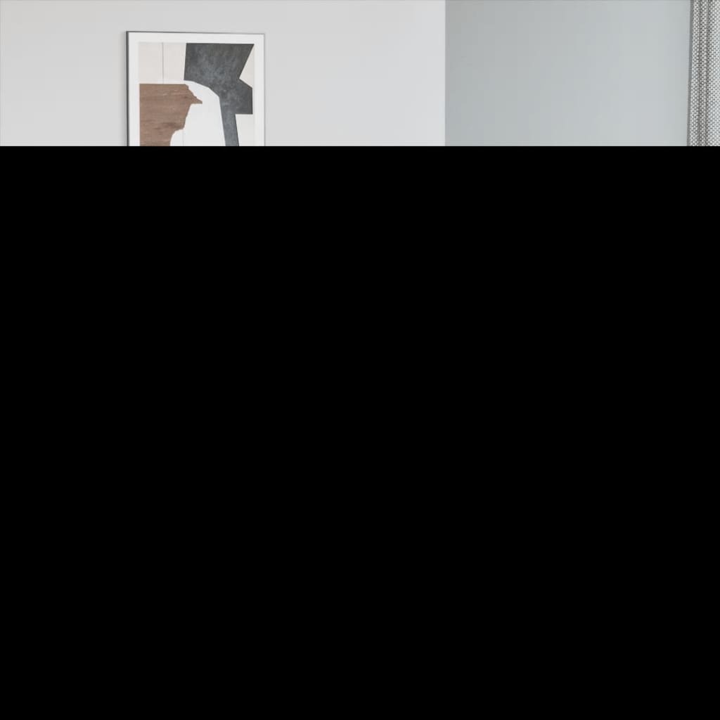 vidaXL Łóżko kontynentalne, szara, 90x200 cm, sztuczna skóra