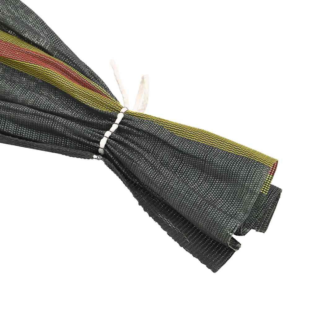 vidaXL Worki przeciwpowodziowe, 10 szt., ciemnozielone, 103x25 cm HDPE