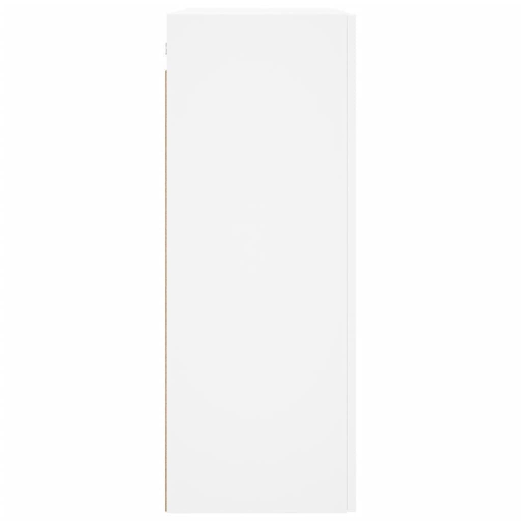 vidaXL Szafki wiszące, białe, 2 szt., 69,5x34x90 cm