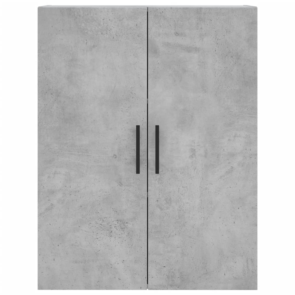 vidaXL Szafki wiszące, szarość betonu, 2 szt., 69,5x34x90 cm