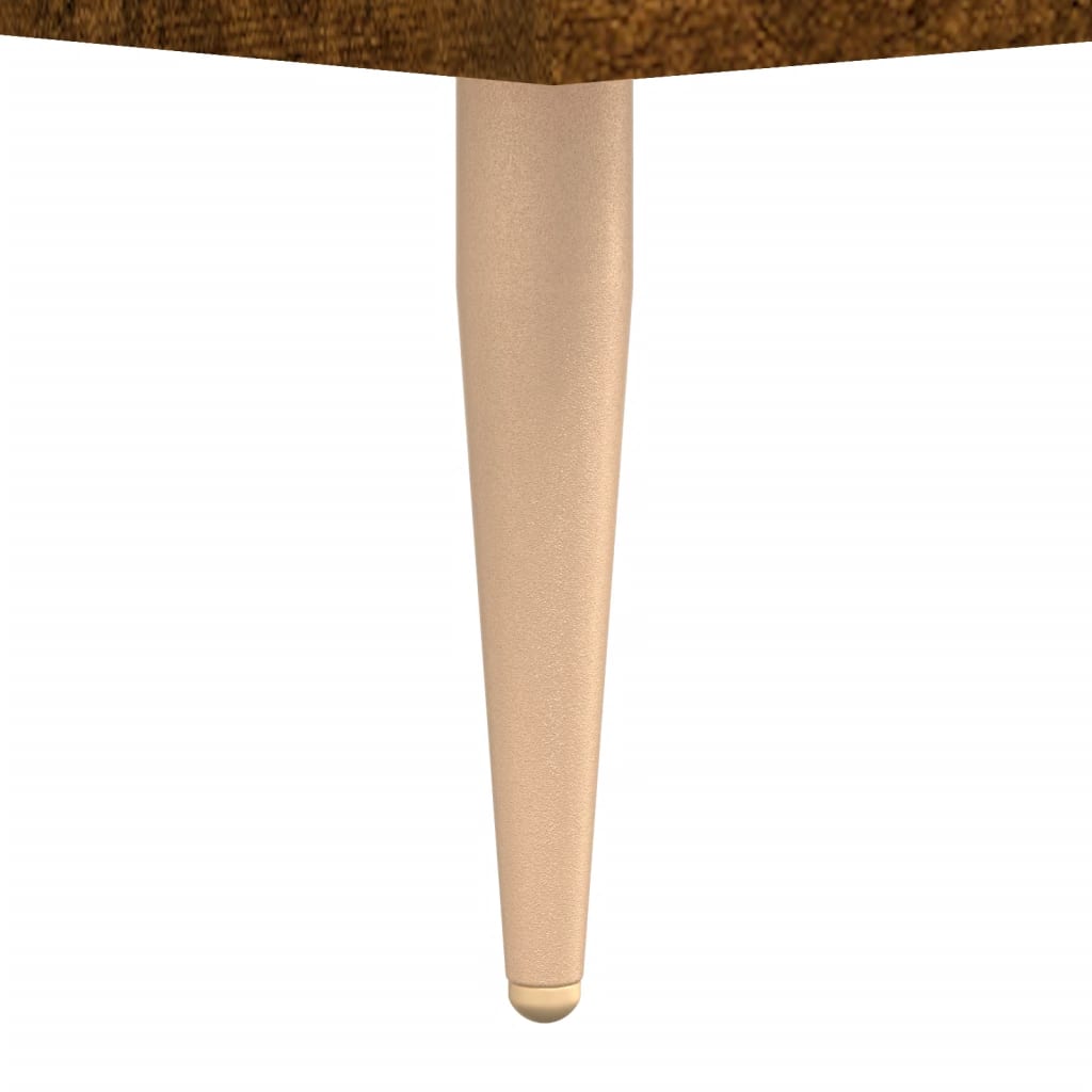 vidaXL Witrynka przydymiony dąb 69,5x34x180 cm materiał drewnopochodny