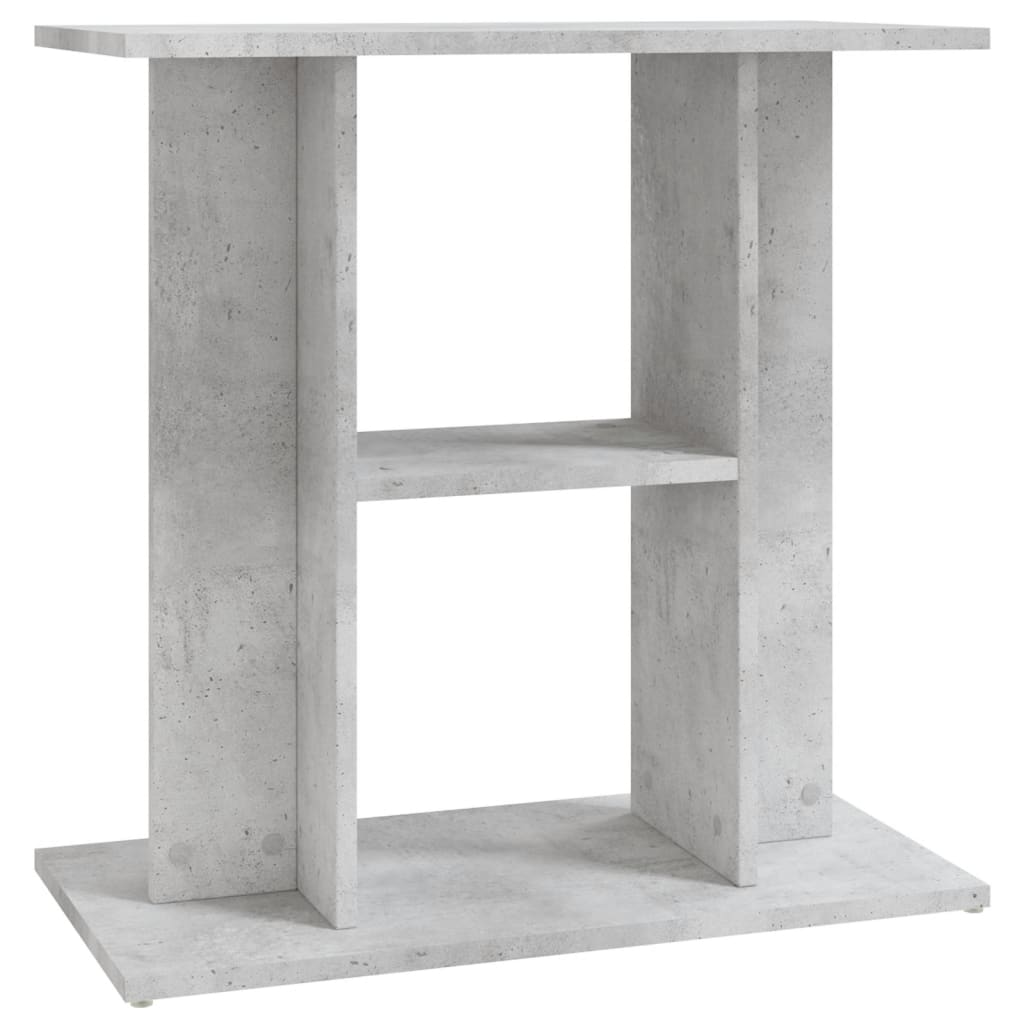 vidaXL Stojak pod akwarium Betonowy Szary 60x30x60 cm Drewno konstrukcyjne