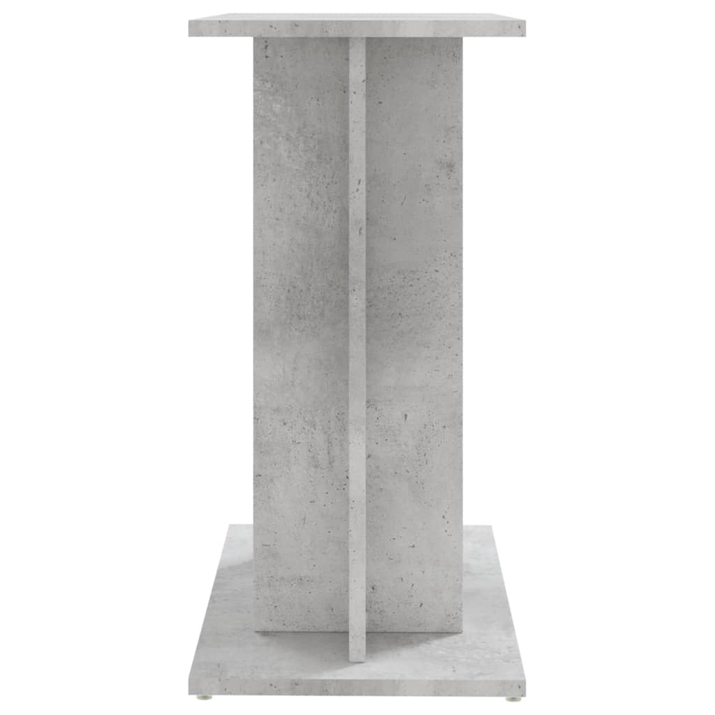 vidaXL Stojak pod akwarium Betonowy Szary 60x30x60 cm Drewno konstrukcyjne
