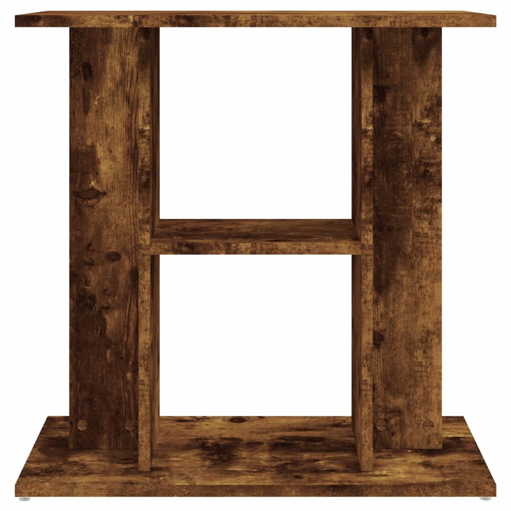 vidaXL Stojak pod akwarium dąb wędzony 60x30x60 cm Drewno konstrukcyjne