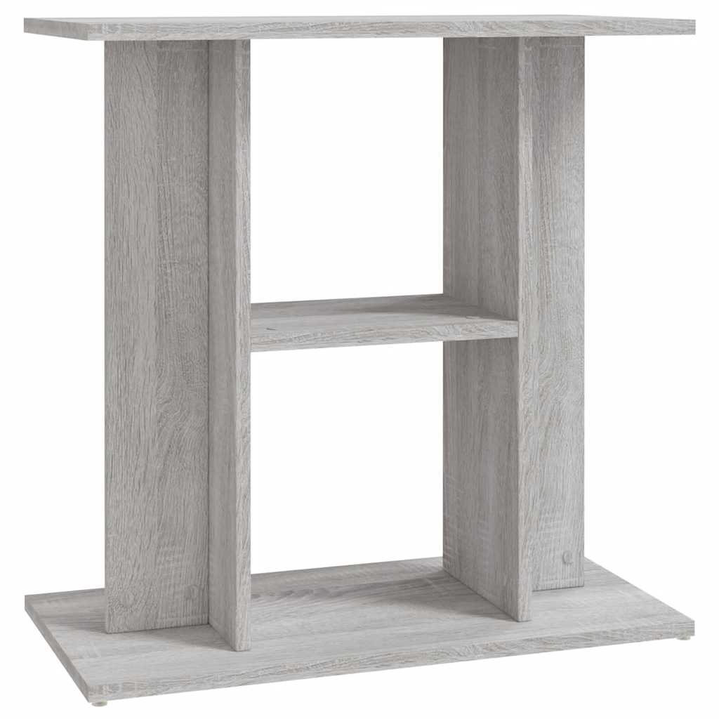 vidaXL Stojak na akwarium Sonoma w kolorze szarym 60x30x60 cm Drewno konstrukcyjne