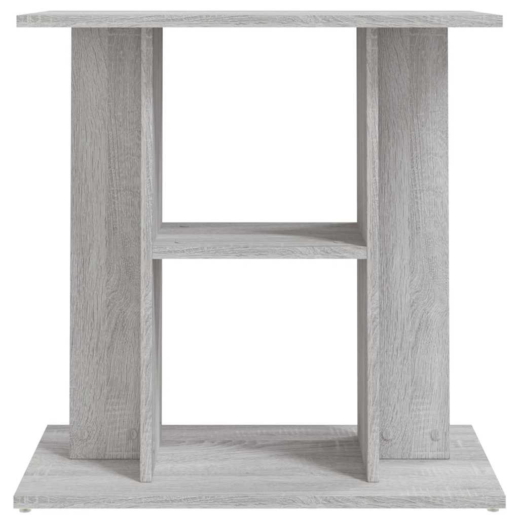 vidaXL Stojak na akwarium Sonoma w kolorze szarym 60x30x60 cm Drewno konstrukcyjne