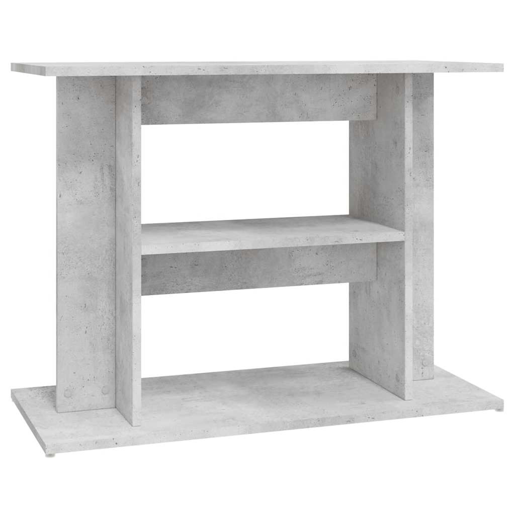 vidaXL Stojak pod akwarium Betonowy Szary 80x35x60 cm Drewno konstrukcyjne