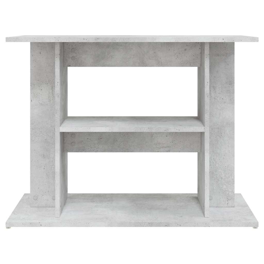 vidaXL Stojak pod akwarium Betonowy Szary 80x35x60 cm Drewno konstrukcyjne