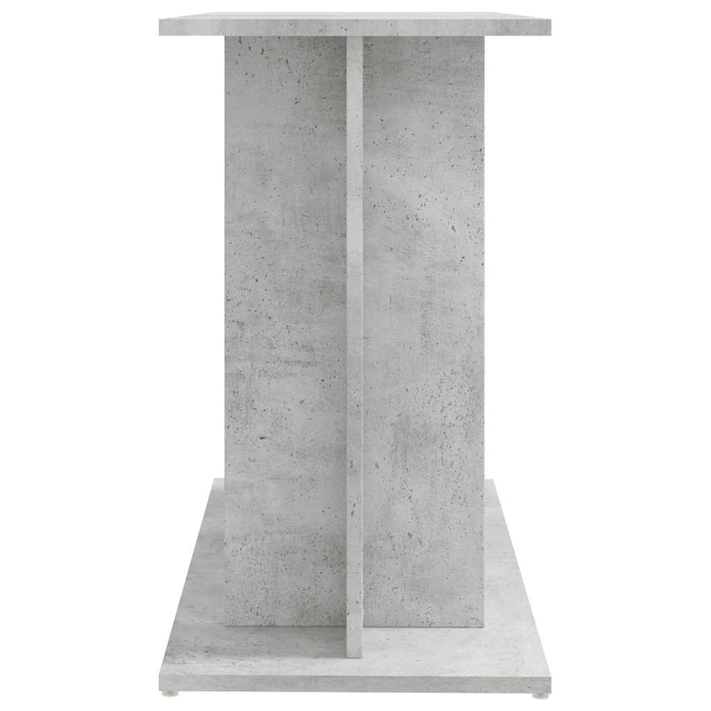 vidaXL Stojak pod akwarium Betonowy Szary 80x35x60 cm Drewno konstrukcyjne