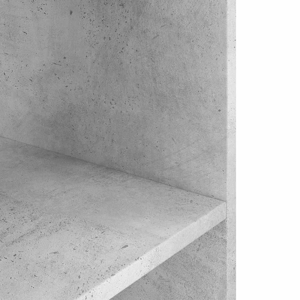 vidaXL Stojak pod akwarium Betonowy Szary 80x35x60 cm Drewno konstrukcyjne