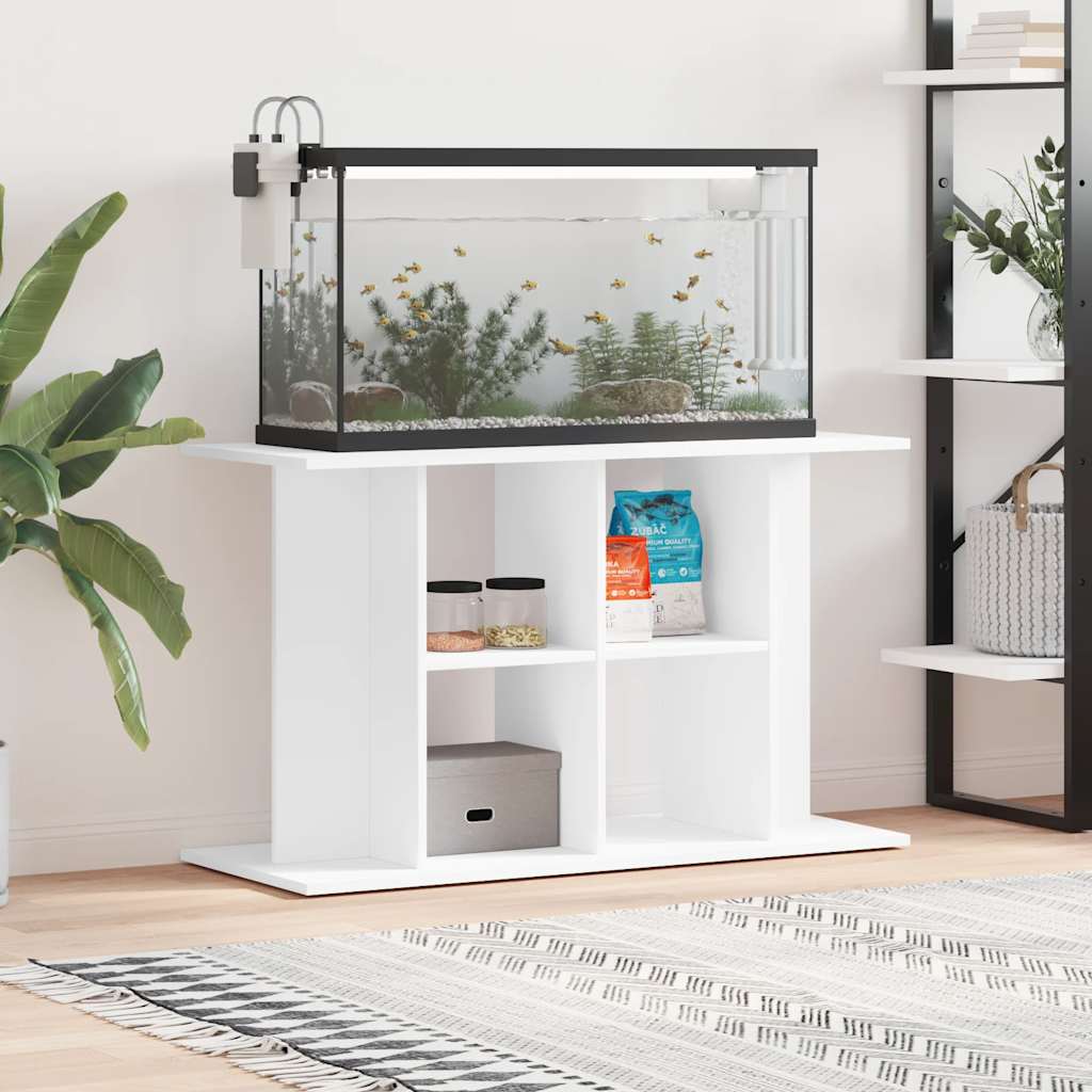vidaXL Szafka pod akwarium, biała, 100x40x60 cm