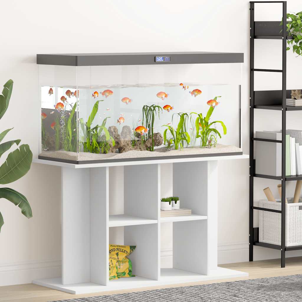 vidaXL Szafka pod akwarium, biała, 100x40x60 cm