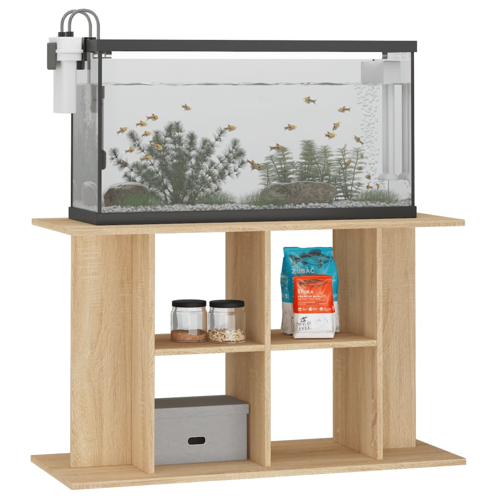 vidaXL Stojak na akwarium Sonoma Oak 100x40x60 cm Drewno konstrukcyjne