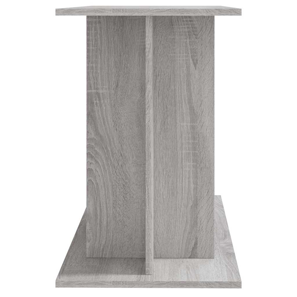 vidaXL Szafka pod akwarium, szary dąb sonoma, 100x40x60 cm