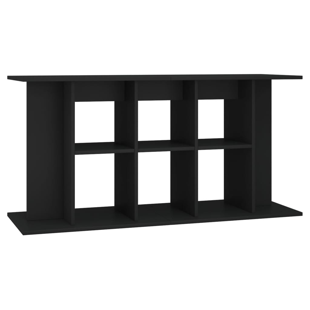 vidaXL Szafka pod akwarium, czarna, 120x40x60 cm