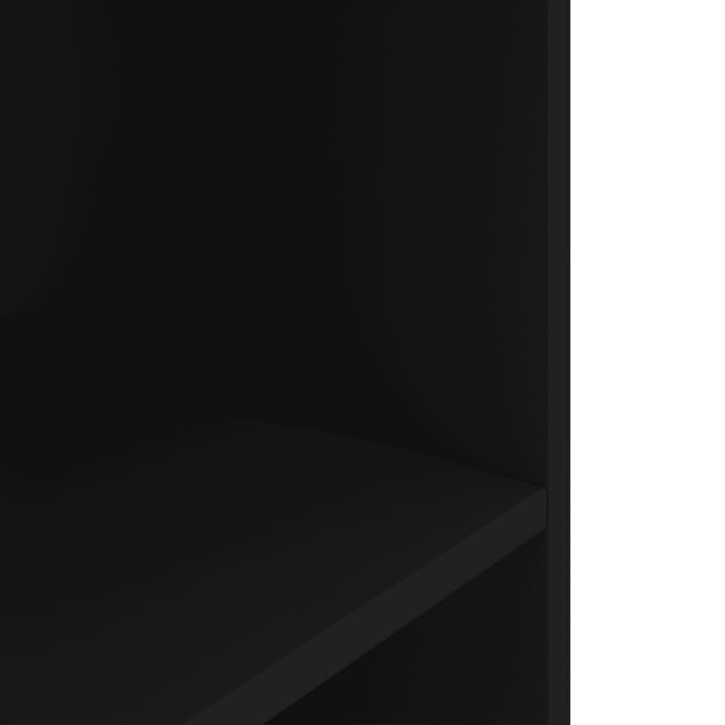 vidaXL Szafka pod akwarium, czarna, 120x40x60 cm