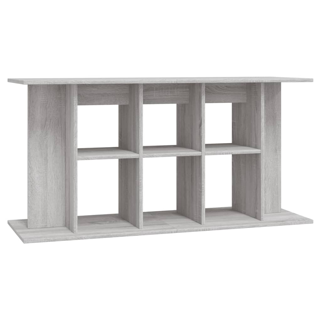vidaXL Szafka pod akwarium, szary dąb sonoma, 120x40x60 cm