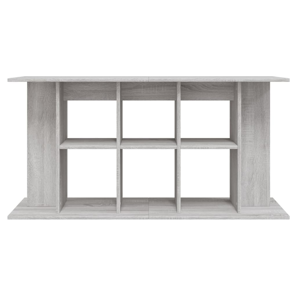 vidaXL Szafka pod akwarium, szary dąb sonoma, 120x40x60 cm