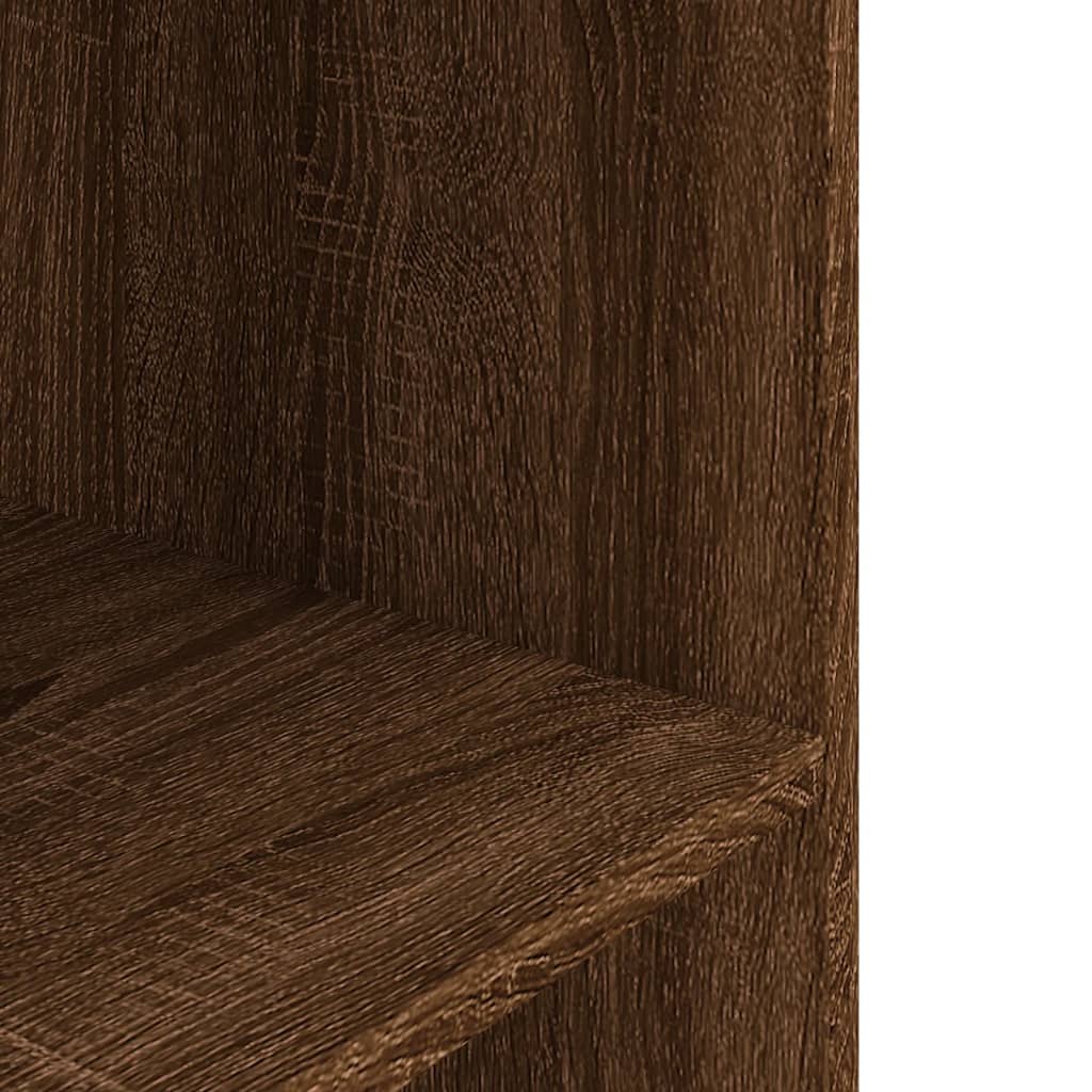 vidaXL Szafka pod akwarium, brązowy dąb, 120x40x60 cm