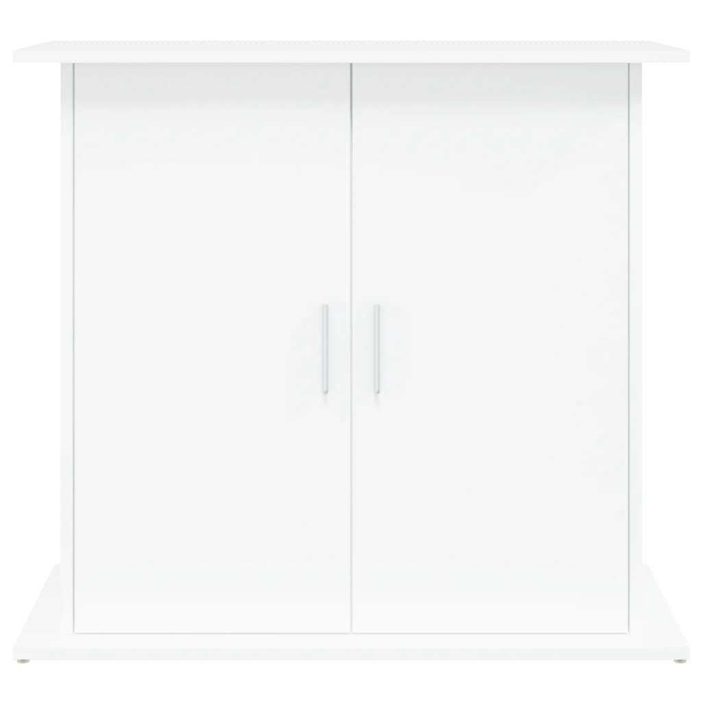 vidaXL Szafka pod akwarium, biała 81x36x73 cm, materiał drewnopochodny