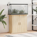 vidaXL Stojak na akwarium Sonoma Oak 81x36x73 cm Drewno konstrukcyjne
