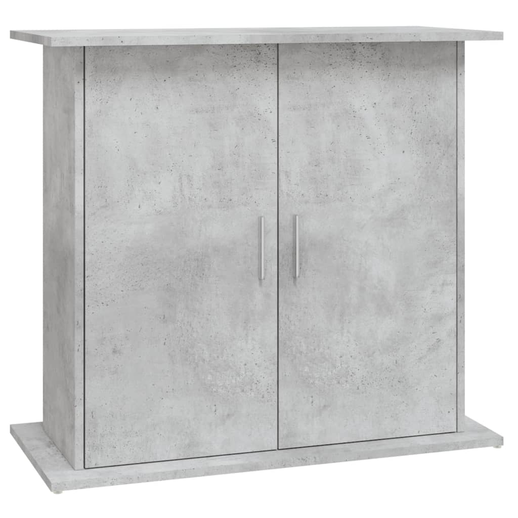vidaXL Stojak pod akwarium Betonowy Szary 81x36x73 cm Drewno konstrukcyjne