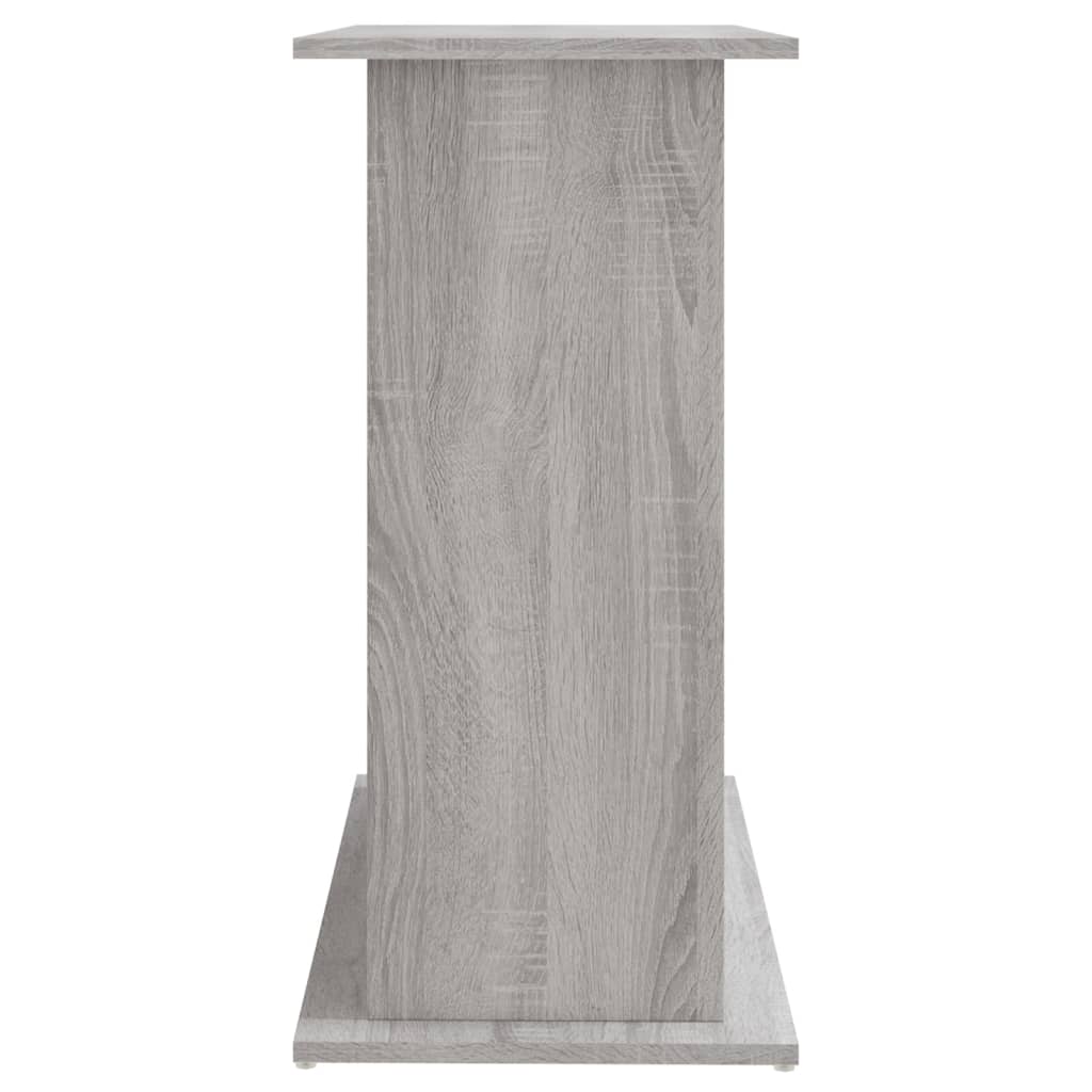vidaXL Szafka pod akwarium, szary dąb sonoma, 81x36x73 cm