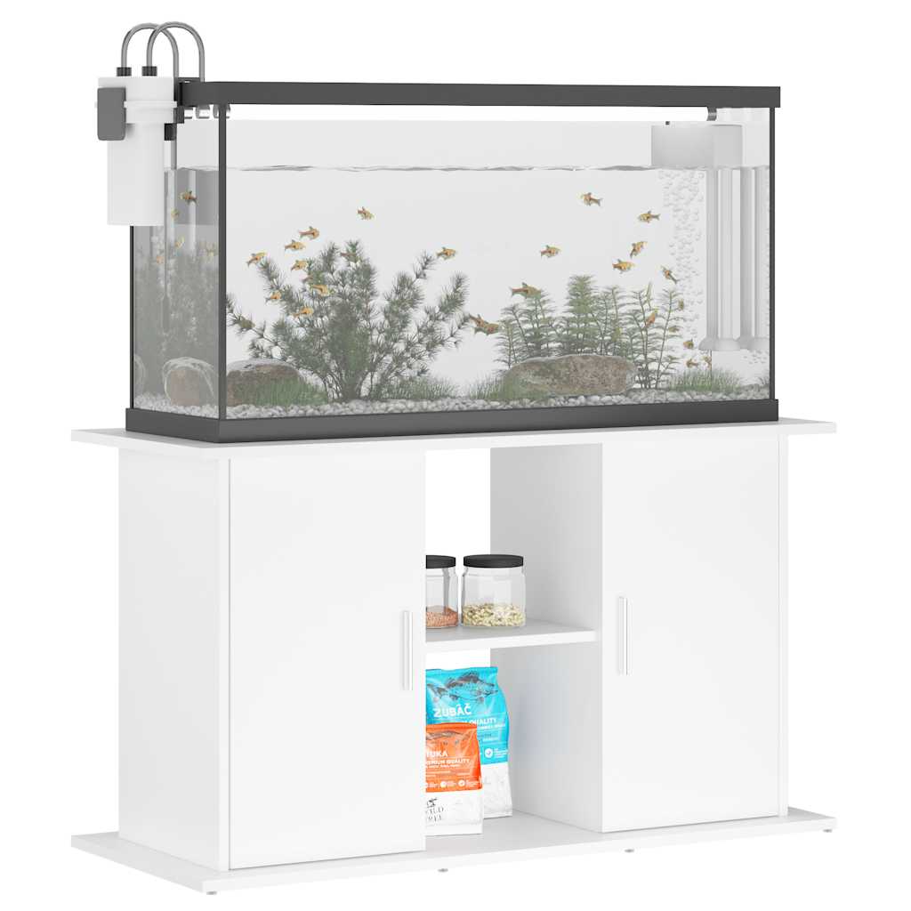 vidaXL Szafka pod akwarium, biała, 101x41x58 cm