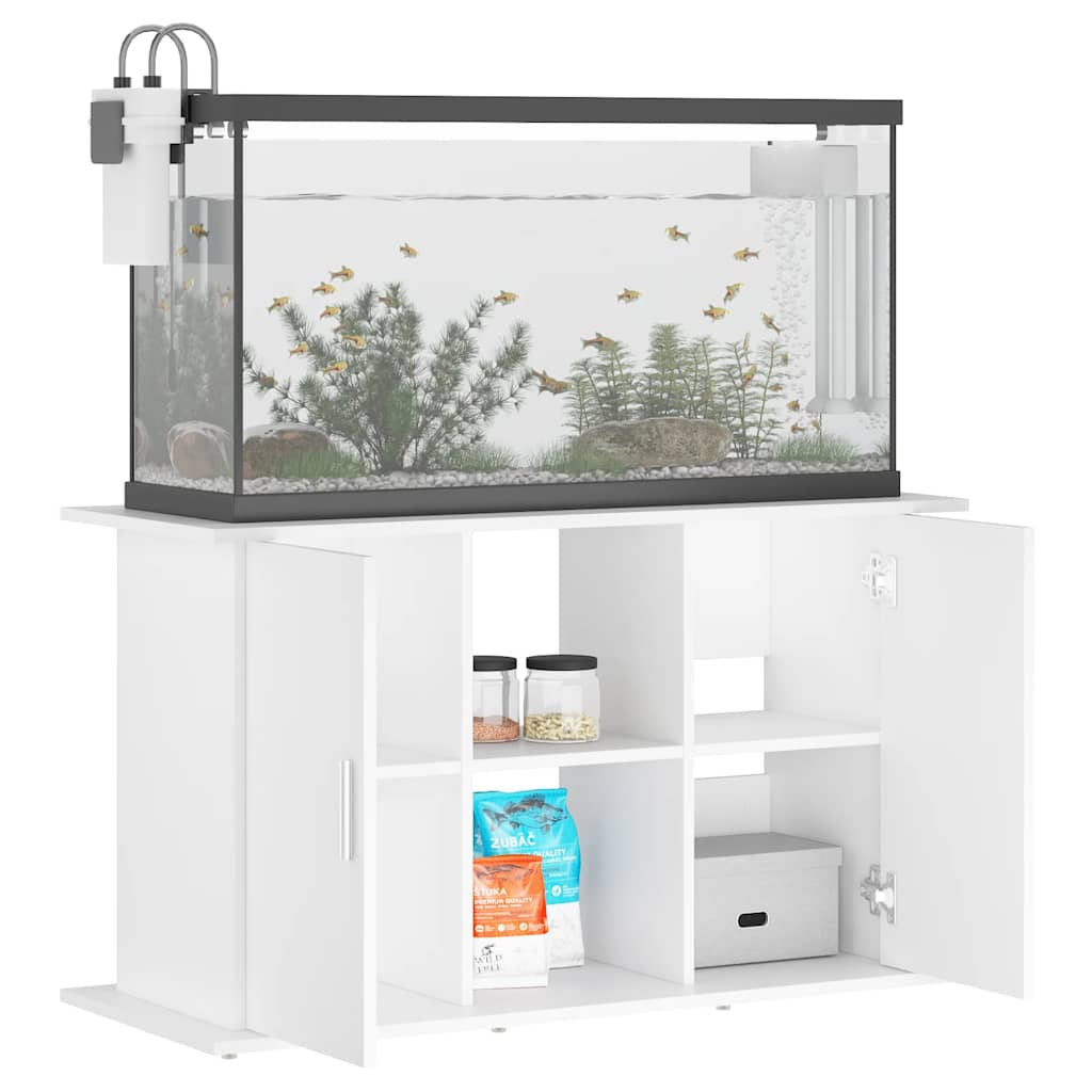 vidaXL Szafka pod akwarium, biała, 101x41x58 cm