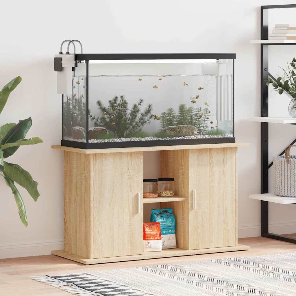 vidaXL Stojak na akwarium Sonoma Oak 101x41x58 cm Drewno konstrukcyjne