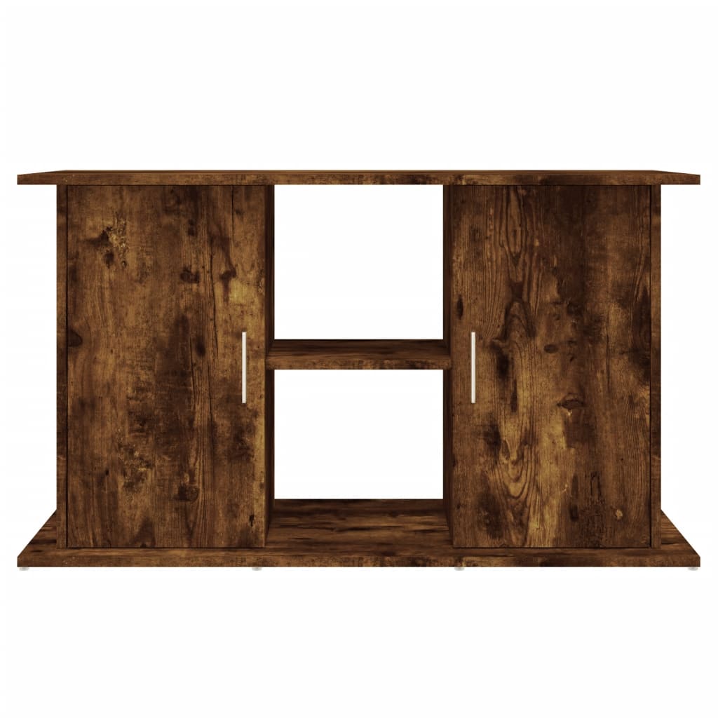 vidaXL Szafka pod akwarium, przydymiony dąb, 101x41x58 cm
