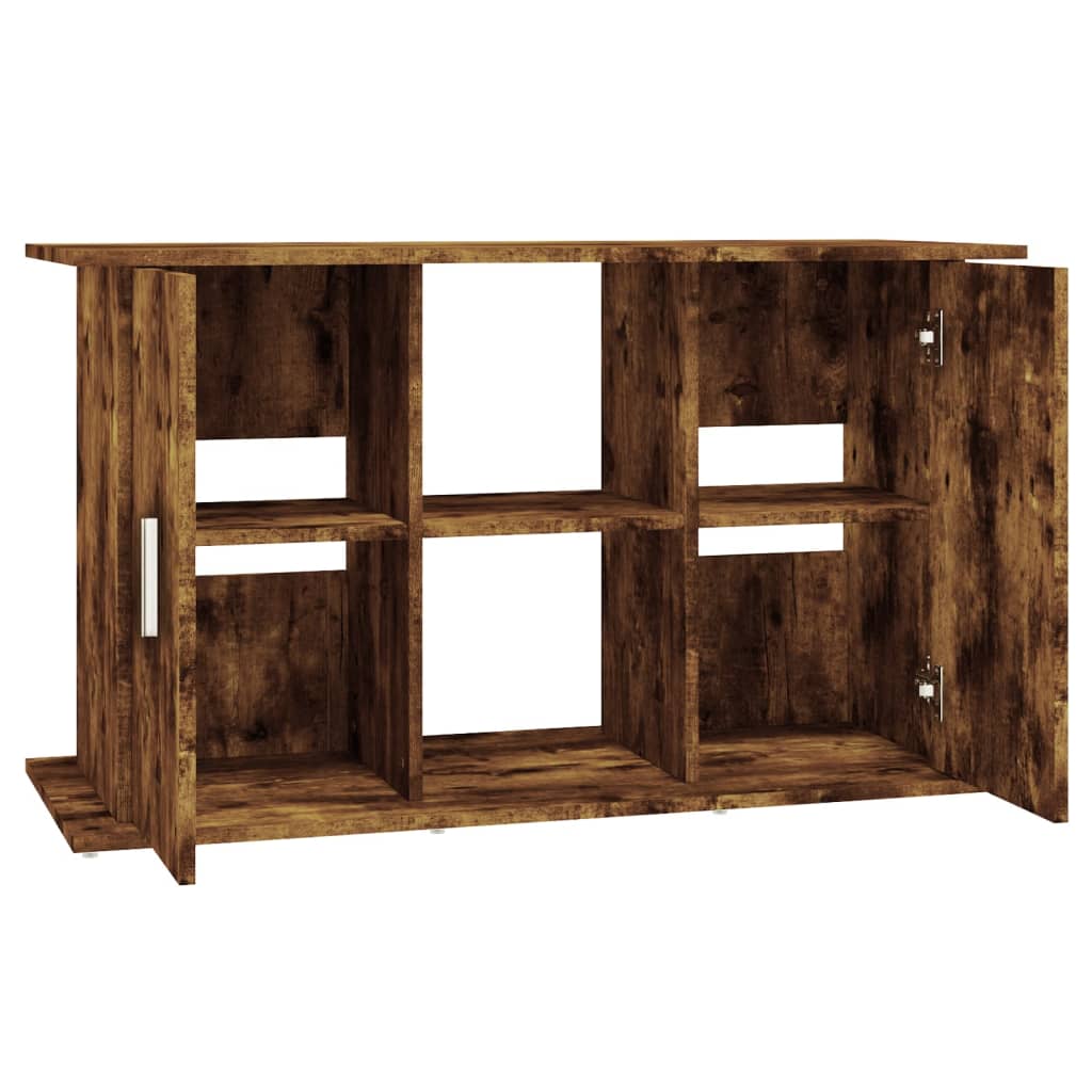 vidaXL Szafka pod akwarium, przydymiony dąb, 101x41x58 cm