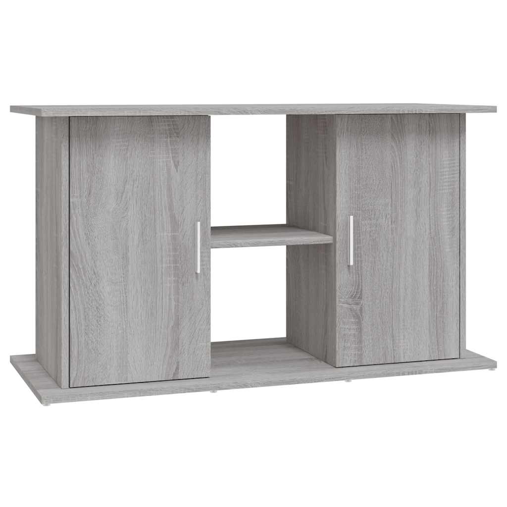 vidaXL Szafka pod akwarium, szary dąb sonoma, 101x41x58 cm