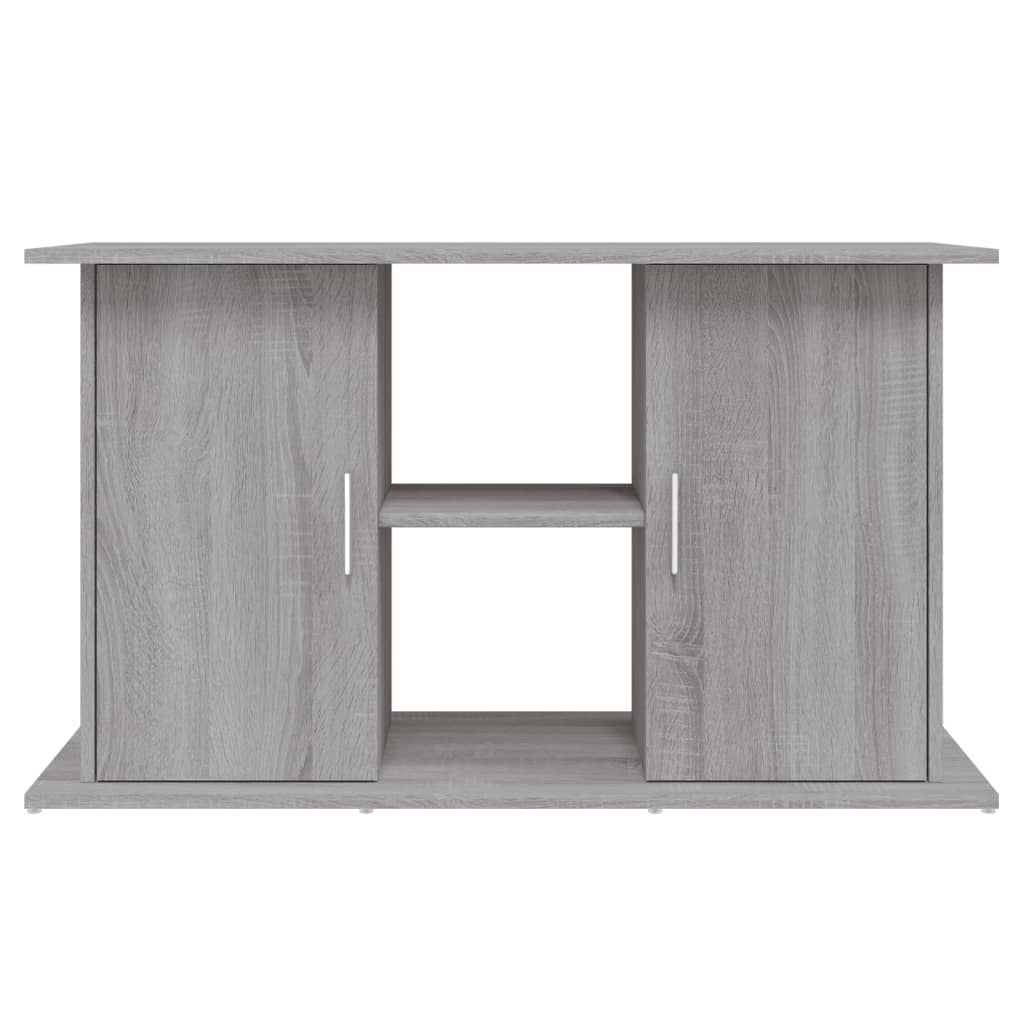 vidaXL Szafka pod akwarium, szary dąb sonoma, 101x41x58 cm