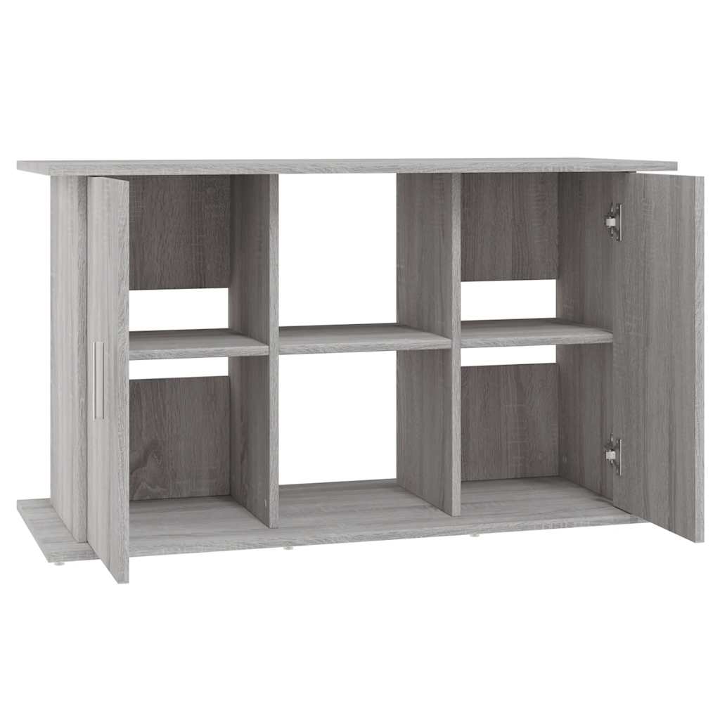 vidaXL Szafka pod akwarium, szary dąb sonoma, 101x41x58 cm