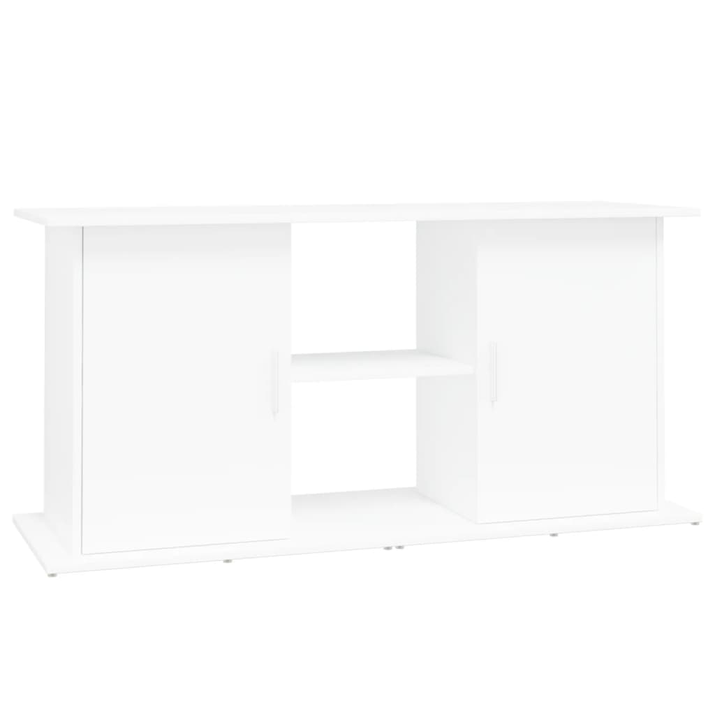vidaXL Szafka pod akwarium, biała, 121x41x58 cm