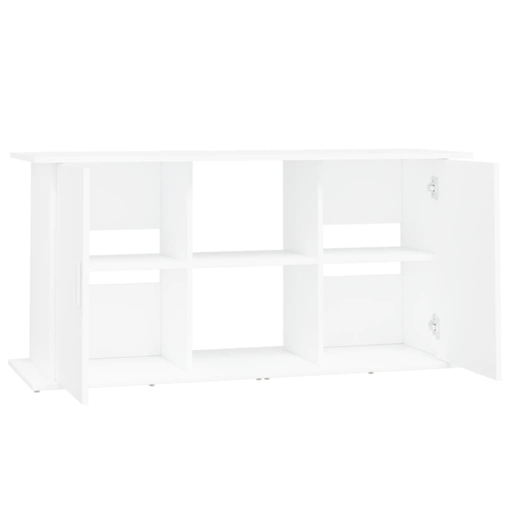 vidaXL Szafka pod akwarium, biała, 121x41x58 cm