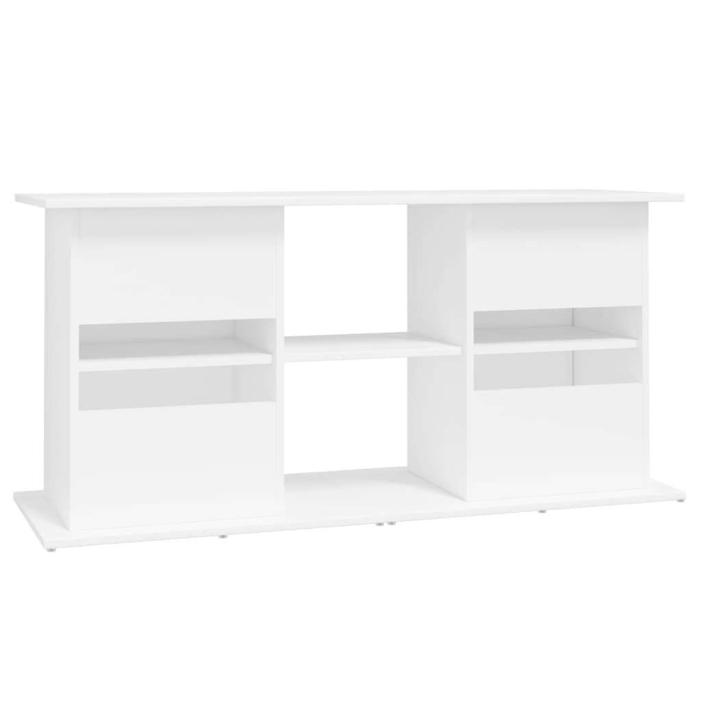 vidaXL Szafka pod akwarium, biała, 121x41x58 cm