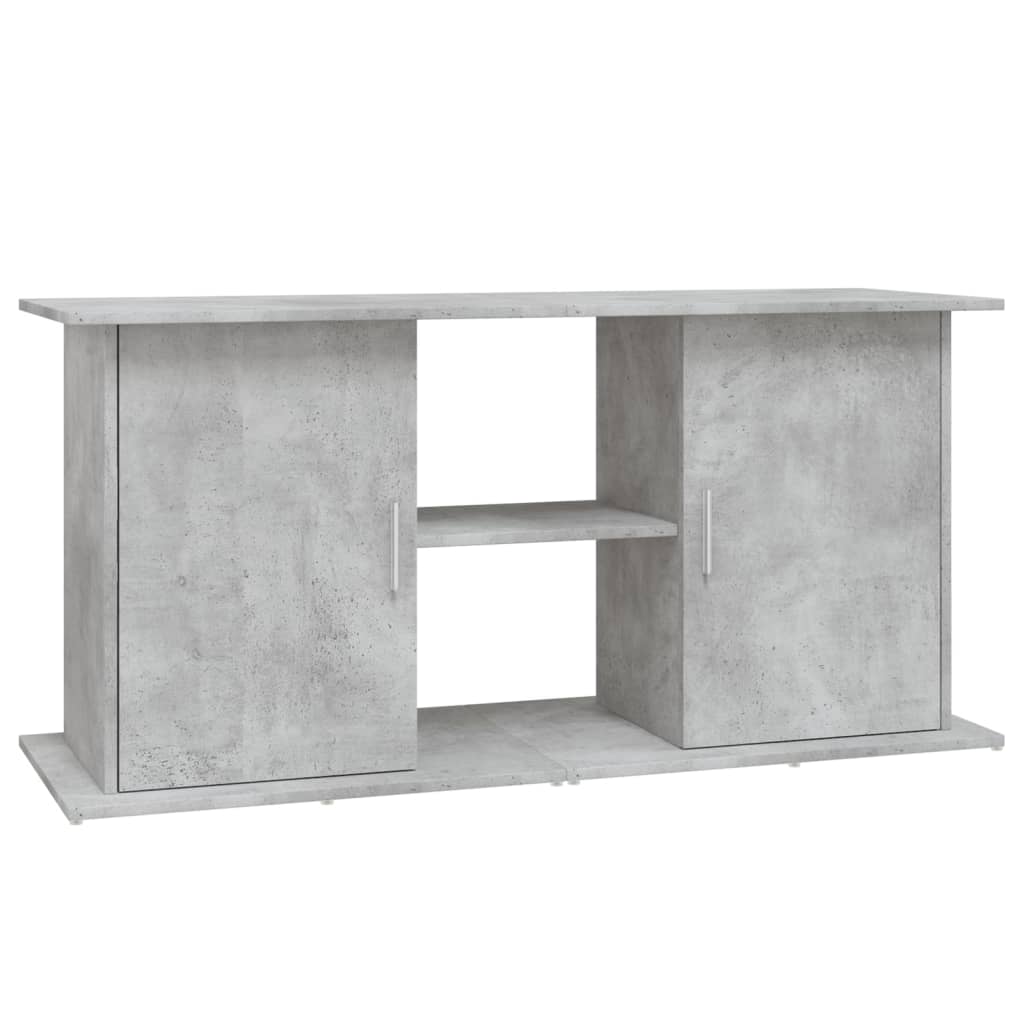 vidaXL Stojak pod akwarium Betonowy Szary 121x41x58 cm Drewno konstrukcyjne