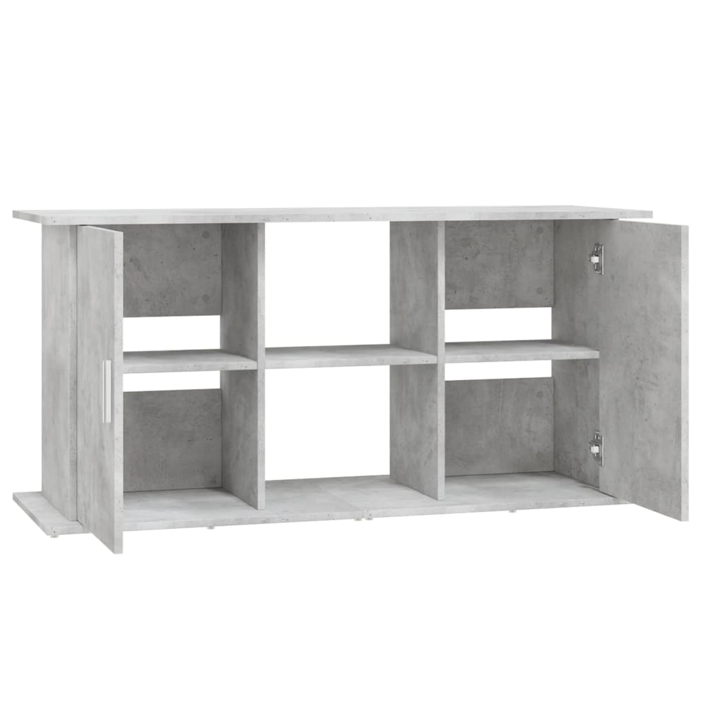 vidaXL Stojak pod akwarium Betonowy Szary 121x41x58 cm Drewno konstrukcyjne