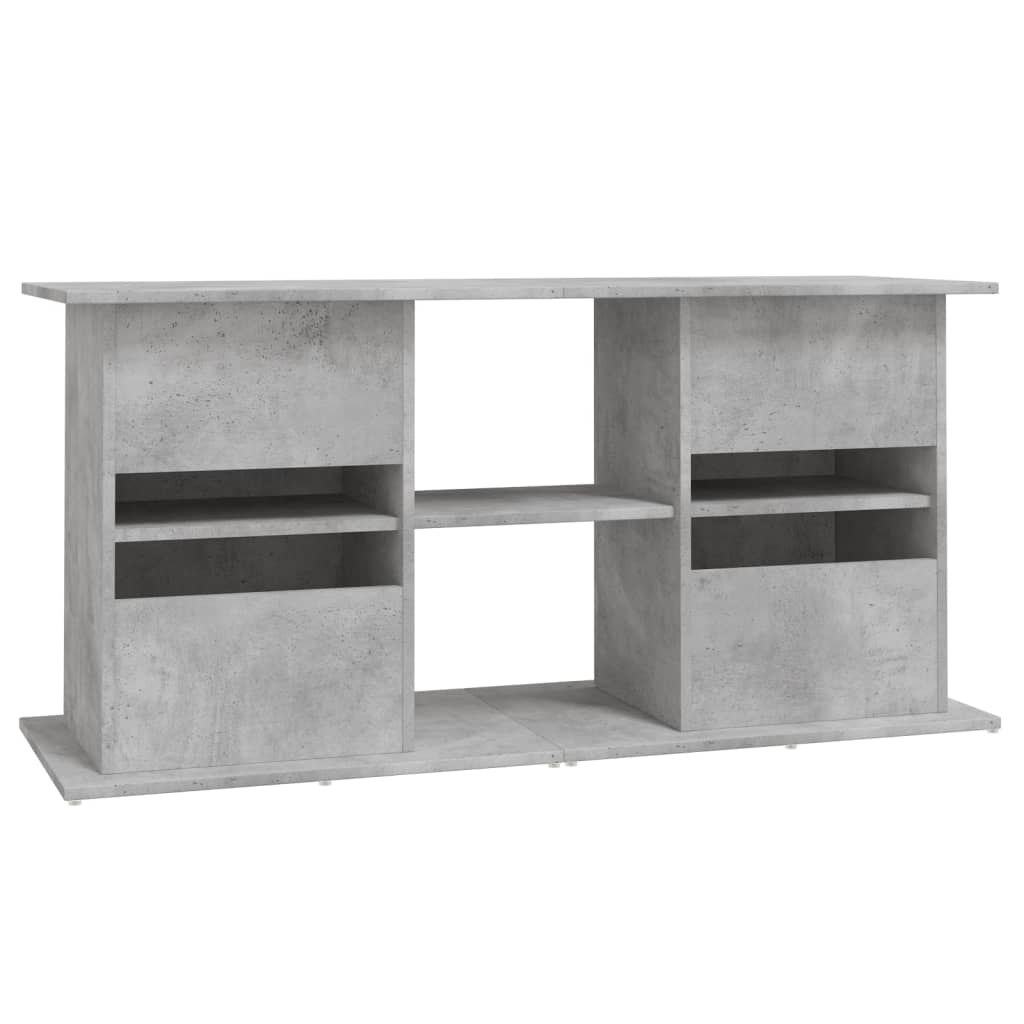 vidaXL Stojak pod akwarium Betonowy Szary 121x41x58 cm Drewno konstrukcyjne