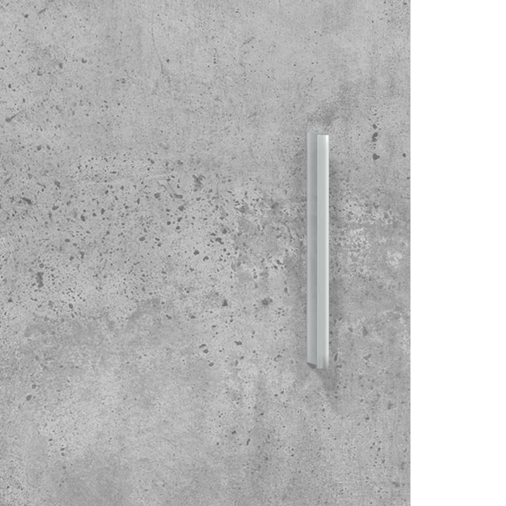 vidaXL Stojak pod akwarium Betonowy Szary 121x41x58 cm Drewno konstrukcyjne