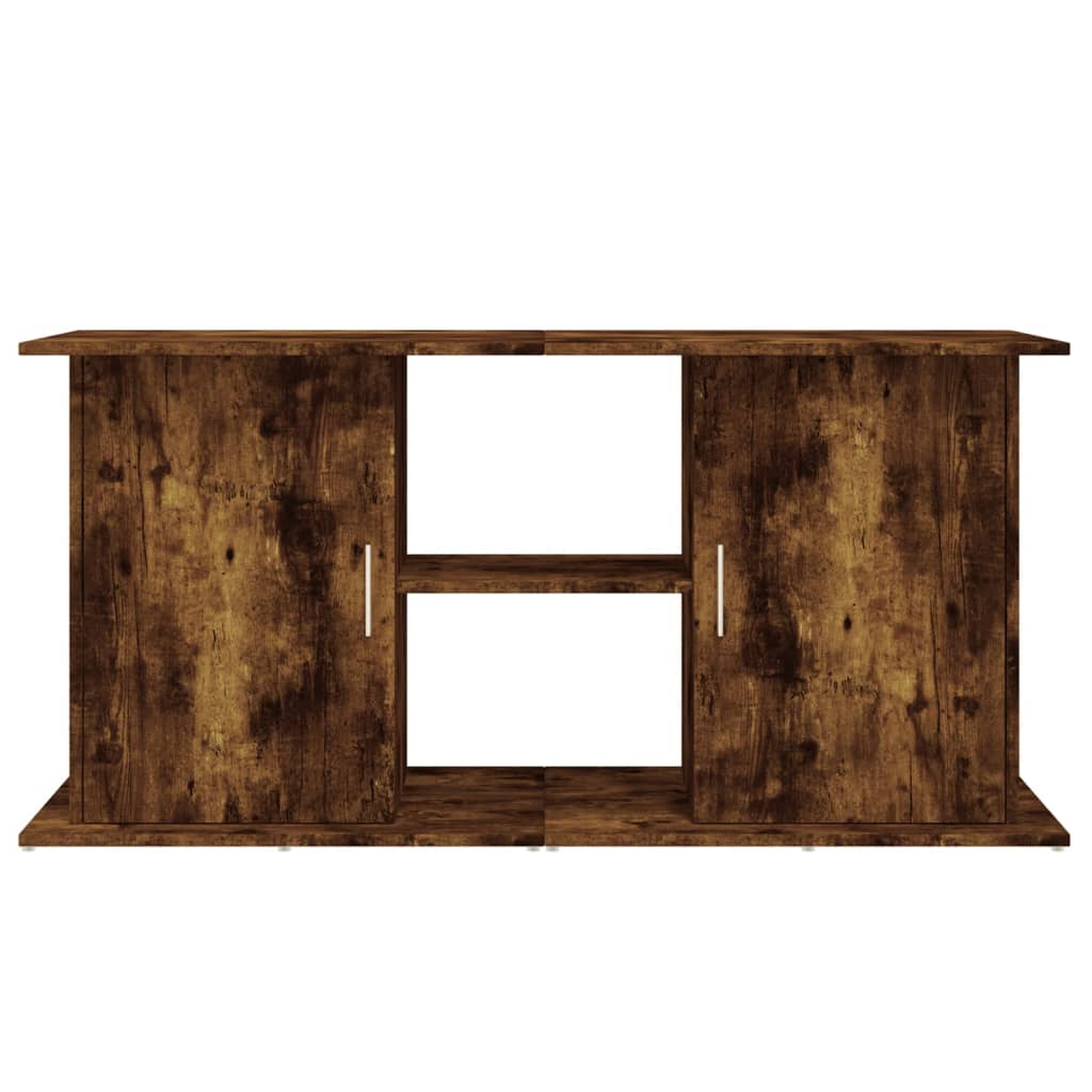 vidaXL Szafka pod akwarium, przydymiony dąb, 121x41x58 cm