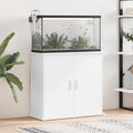vidaXL Szafka pod akwarium, biała, 81x36x73cm, materiał drewnopochodny
