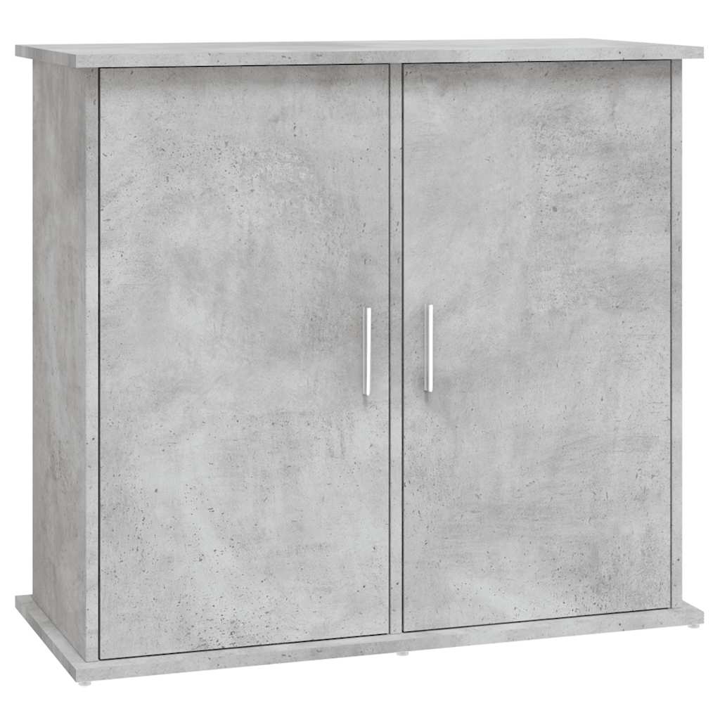 vidaXL Stojak pod akwarium Betonowy Szary 81x36x73 cm Drewno konstrukcyjne