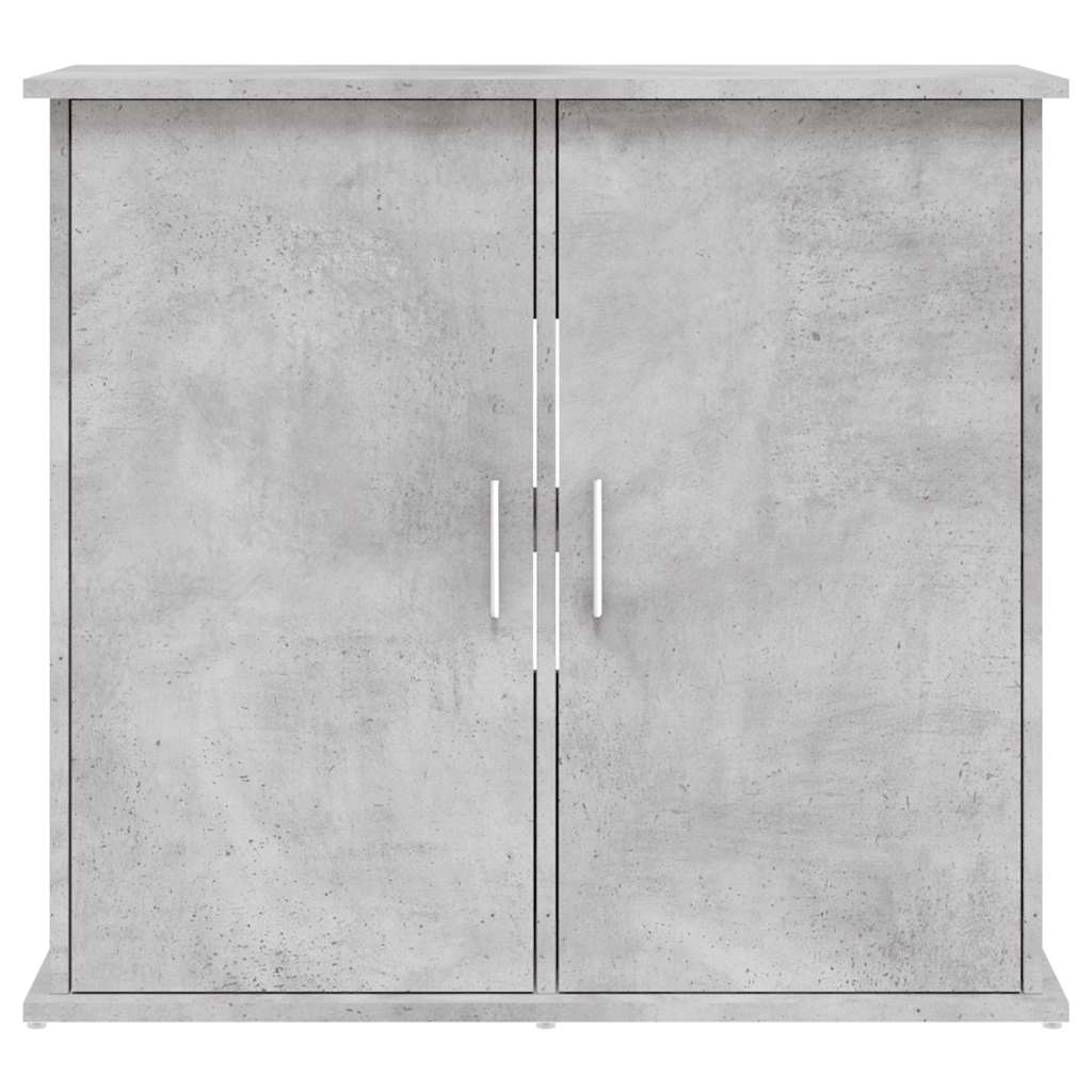 vidaXL Stojak pod akwarium Betonowy Szary 81x36x73 cm Drewno konstrukcyjne