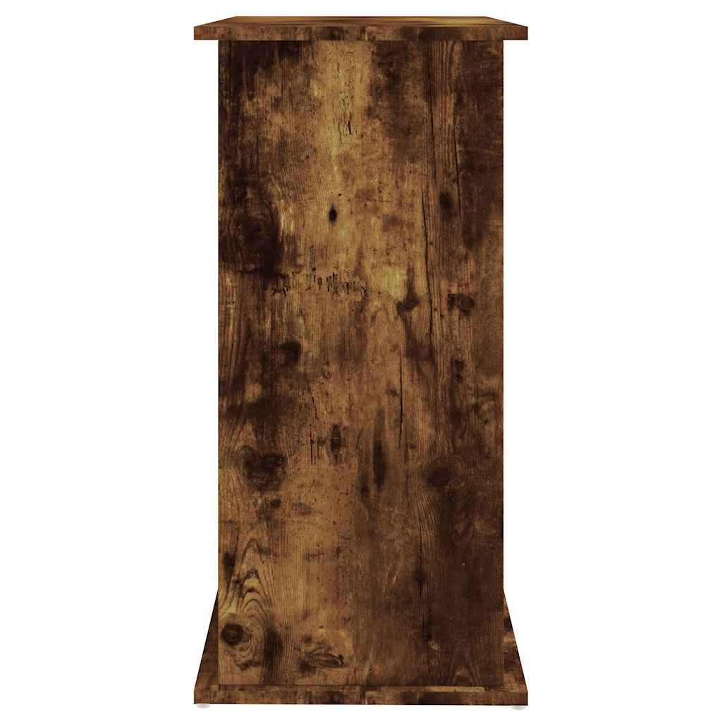 vidaXL Szafka pod akwarium, przydymiony dąb, 81x36x73 cm